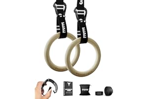 BREAKING LIMITS Anelli Calisthenics – Anelli da ginnastica – Anelli Palestra per Calistenica, Crossfit, Gym & Fitness