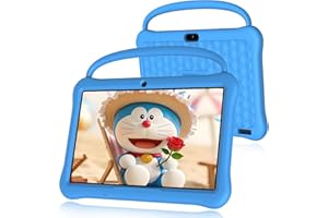 VASOUN Tablet for Kids 3-7, Android 13 Kids Tablet 10 inch for Toddler, Parental Control, Free Kids APP Pre-Installed 64GB,Time Limits,Age Filters,6000mAh Battery,WiFi,Dual Camera with Eye Protection(Blue)