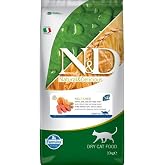 N&D Tahıllı Somonlu Kısırlaştırılmış Kedi Maması 10 Kg