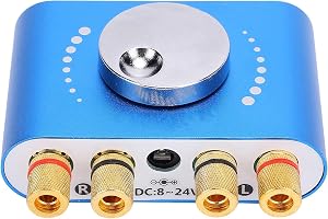 DC8-24V 5.0 Bluetooth effektförstärkare 2 kanaler 20W + 20W Stereo effektförstärkare Digital högtalare Ljudspelare