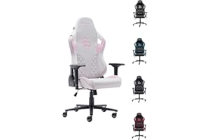NEWSKILL Takamikura V2 Silla Gaming ergonómica con reposabrazos 4D, Respaldo 180°, Tela Transpirable y Base de Acero - Color Rosa