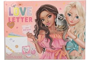 Depesche 13620 TOPModel Juicy - Set de Papier à Lettres en boîte, avec Motif de modèle et Fruits, y Compris Feuilles à Lettres, enveloppes et Autocollants, etc.