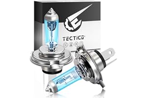 ‎TECTICO TECTICO HS1 PX43t Halogen Birne 12V 35W Warmweiß +130% Ultra Heller Auto Motorrad Fernlicht Abblendlicht Lampe Ersatz, 2 Stücke