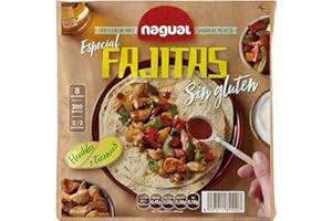 SOLNATURAL Nagual Tortilla Maiz Especial Fajitas S/gluten 200 G