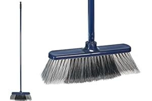HERSIG - Escoba Azul con Palo | Cepillo Azul con Palo.
