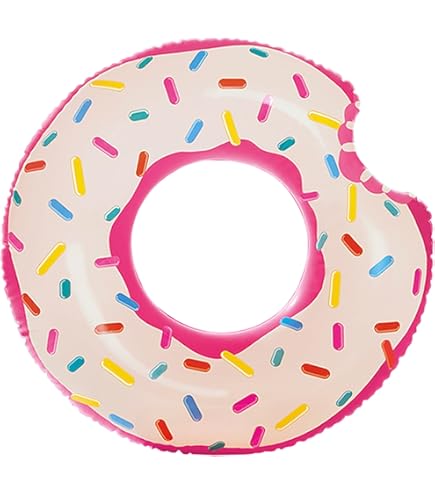 Salvagente Gonfiabile Adulti A Forma Di Sirena - Con Impugnature E Paillettes Stellate, Ciambella Da Nuoto - Foto 6