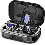 Judneer Bluetooth Kopfhörer, Bluetooth 5.0 Kabellos Kopfhörer In Ear Sport Kopfhörer mit CVC 8.0 Noise Cancelling, HiFi Stere