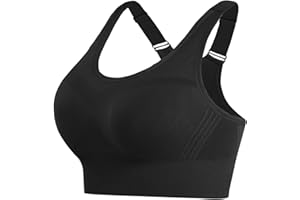 Litherday Reggiseno Sportivo Donna Top Sportivo Donna Reggiseni Sportivi per Donna Top Palestra Donna Reggiseno Sportivo Donna Sostegno Forte per Ginnastica e Yoga S-XL