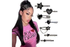 LaVenty Y2k Accessoires Sunglasses Y2k Lunettes de soleil Aesthetic Accessoires Punk Stern Lunettes de soleil