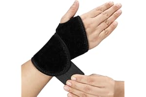 GLEEMEN Orteza na nadgarstek, 2 szt. ulgi w cieśni nadgarstka, urazach nadgarstka, wsparcie nadgarstka w przypadku zapalenia stawów, podparcia dłoni, ortezy dłoni i nadgarstka, pasek na nadgarstek