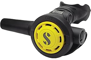 Scubapro R095 Octopus 'New' Kit de détendeur pour plongée en Eau Froide Unisex-Adult, Yellow, One Size