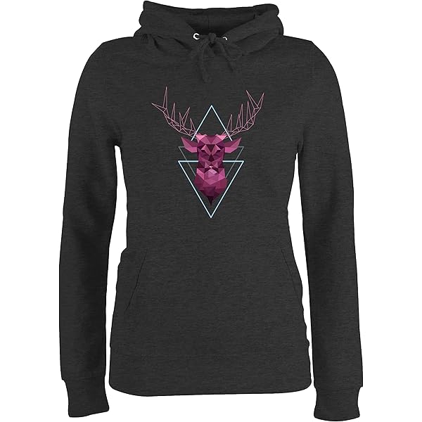 Shirtracer Damen Hoodie Mit Hirsch Motiv | Trachtenpullover Für Oktoberfest