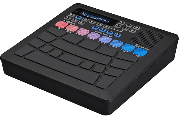 Yamaha FGDP-50 Finger Drum Pad – Pad de Batterie Électronique Avancé avec Pads Ultra-Sensibles, 48 Kits Préréglés, 1.500 Sons, Haut-parleur Intégré, USB MIDI/Audio, Batterie Rechargeable et Entrée AUX