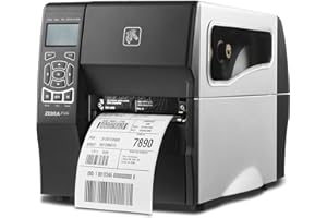 ZEBRA TECHNOLOGIES ZEBRA ZT230 Thermal Transfer Industrial Printer 203 dpi Print Width 4 in Serial USB Ethernet ZT23042-T01200FZ