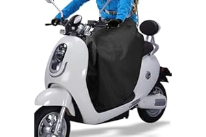 TZEKING Roller Beinschutz,Beinschutz Roller Nässeschutz,Regenschutz Beine Motorroller,Beinschutz Scooter Motorroller,Roller Winterschutz,Winddicht Regenschutz Roller Fahren,Universal Beinteppich