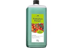 Konfitee Tomaten Dünger Flora Boost 1000ml I Für bis zu 200L Gießwasser I Dünger für Tomaten- & Gemüsepflanzen I Flüssiger Blatt- & Wurzeldünger I 100% natürlicher Pflanzendünger