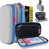 Orzly Custodia da Viaggio per Nintendo Switch Lite, Guscio Protettivo Portatile per Console Nintendo Switch Lite (2019)