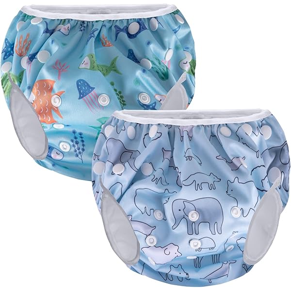 Uitwasbare Zwemluiers Herbruikbare Zwemluiers Wasbaar Verstelbaar