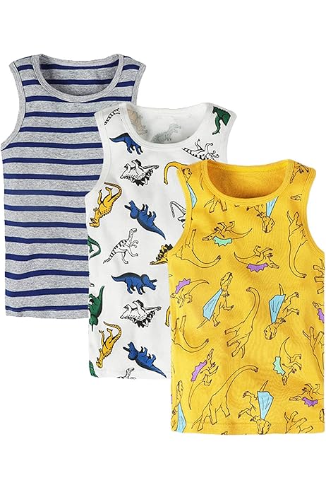 AOOPOO Lot De 3 Maillot De Corps Thermique Enfant Fille