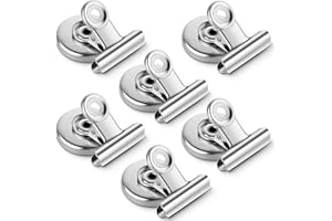 Grtard 6er Pack magnetische Clips für Kühlschrank, Kühlschrankmagnete Clips, Starke Kühlschrankmagnet-Clips für Kühlschrank.