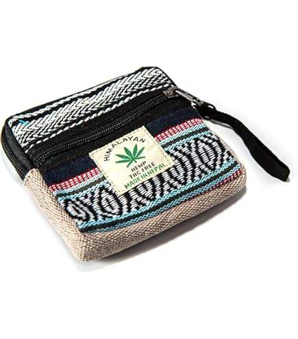 Portamonete In Tela Etnico Per Donne - Piccolo E Leggero, Per Monete E Carte, Rosso - Foto 6