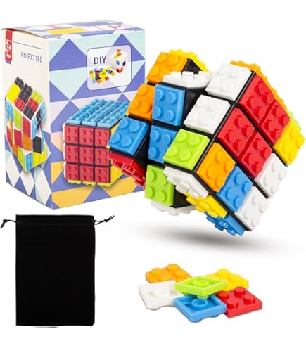 Cubo Rubik 2x2 Cubo 3x3x3 De Bloques D-FantiX Rompecabezas Y - Main Image