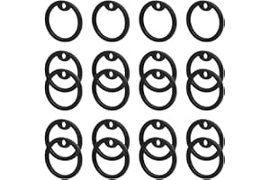 Jubaopen 20 Stück Schutzauspuffs Für Hunde Silikon Militär Schalldämpfer Schalldämpfer Schwarz Hundemarke Hundemarke für Hängen Hund ID-Karte - Außendurchmesser 3,8cm