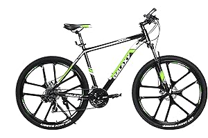 LEONX Galaxy Mountain Bike 27.5 inch Aluminium Alloy Suspension Bicycle for Adults Mens Women MTB Bikes Shimano 24 Gears Disc Brake with Hydraulic Lock Out Fork & Hidden Cable Design
