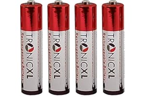 TronicXL - 4 batterie AAA ricaricabili per telefoni Siemens Gigaset SX810 A220 AS285 A510 Duo 455X SX810 A ISDN C150 450X C385 C300A C59H A34
