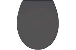 Gelco Design 708628 Soft Close Duro Presto Abattant Gris