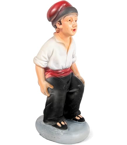 Figurine Caganer / Schisser Pour Crèche De Noël - Peinte à La Main, Environ 5,5 Cm, Tradition Catalane