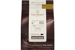 CALLEBAUT N 811 Cioccolato Fondente Belga 54,5 % - Peso 2,5 kg
