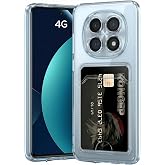 Rongep [Transparent-Kart B&ouml;lmeli] Redmi Note 15 Pro 4G i&ccedil;in Şeffaf Kılıf Kamera Y&uuml;kseltili Esnek ve Hafif Tasarım Darbelere K