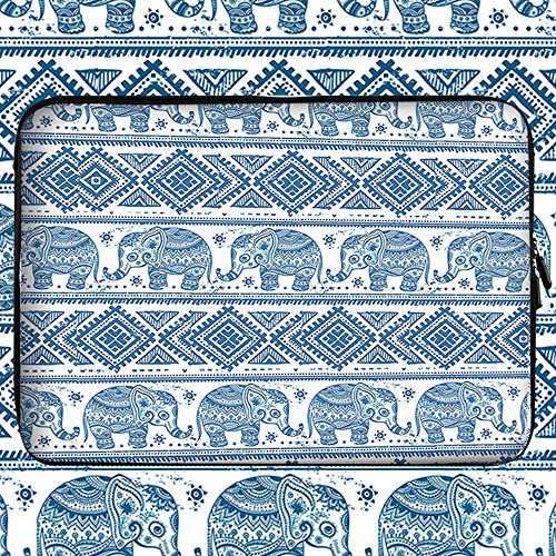 Macbook Air 13 Zoll Hülle,Lizimandu Sleeve Carrying Case Gehäuse Cover Protective Bag für (13 Zoll) Laptop / Notebook Computer / MacBook / MacBook Pro / MacBook Air(Elefanten/Elephant) - 2