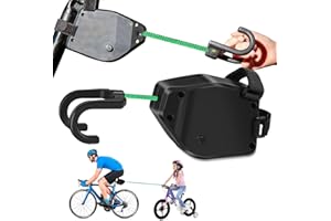 LBING Fahrrad Abschleppseil Kinder Fahrrad Traktionsseil 2.5M Bike Towing System Child Retractable Eltern Kind Zugseil Abschleppseil Traktionsseil,Tragfähigkeit 500 lbs für Kinder MTB BIK