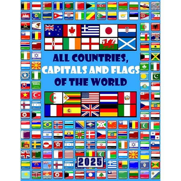 Flags of the World: World Map Wallchart Poster and Sticker