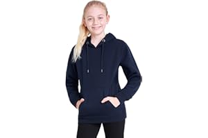 CityComfort Sweat à Capuche Enfant Garçon Sweat-Shirt Uni Mixte