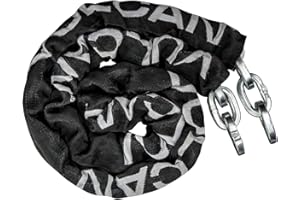 VULCAN Security Chain - Premium Case-Hardened - 3/8 Inch x 6 Foot (+/-2 Inches) - Chain Cannot Be Cut with Bolt Cutters or Hand Tools