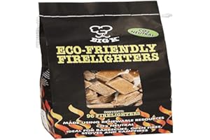 GALLEON FIREPLACES 96 Eco-Friendly Firelighters - FSC Recycled 100% for Stoves, Barbecues, Campfires and Open Fires
