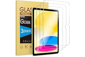 SPARIN ulepszona osłona ekranu do iPada 10. generacji 10,9 cala (wersja z 2022 r.), odporne na zarysowania szkło hartowane, kompatybilne z iPadem 10 Gen, przejrzystość HD, 3-pak