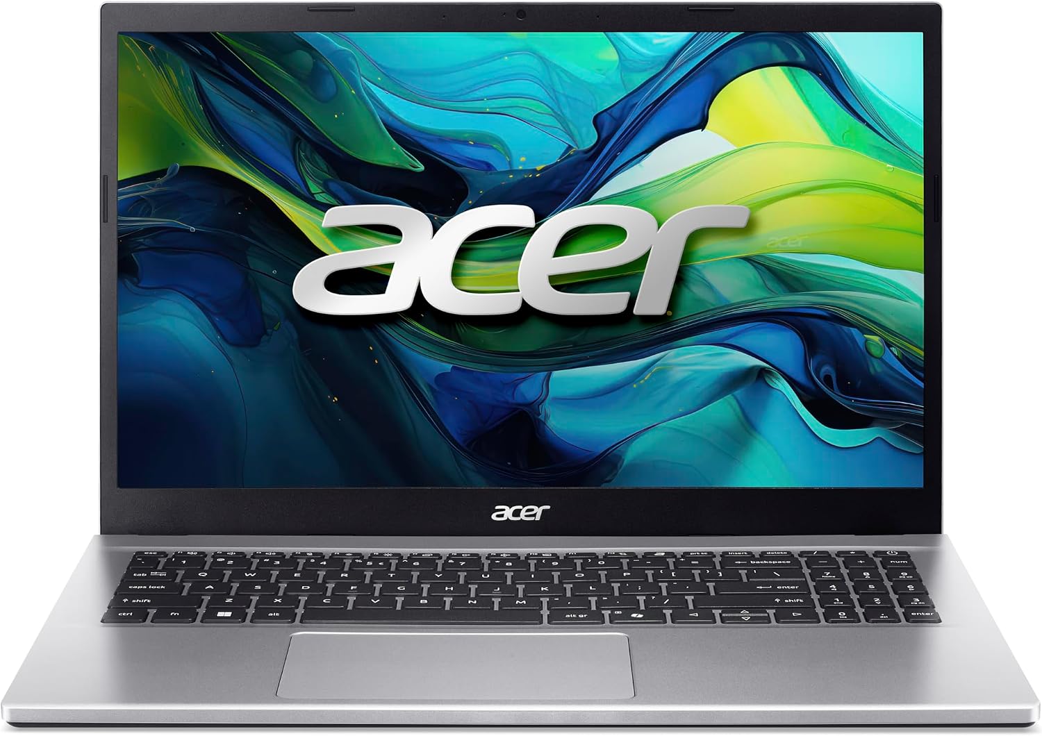 acer Aspire Go 15 AG15-42P, Ordenador Portátil 15.6" Full HD (AMD Ryzen 5 5625U, 16 GB RAM, 512 GB SSD, AMD Radeon Graphics, Windows 11 Home), Plata, Teclado QWERTY Español