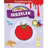 &Ouml;rnekli Boyama - Sebzeler (Kapak değişebilir)