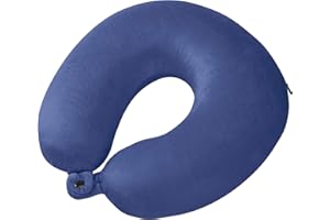 Samsonite Global Travel Accessories - Memory Foam Reisekissen, 30 cm, 1 Liter, Midnight Blue