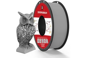 XINGTONGZHILIAN PETG+ Filament 1.75mm, PETG+ 3D Printer Filament, Dimensional Accuracy +/- 0.02mm,3D Printing Filament for 3D Printers, 1Kg/ 1Spool Grey