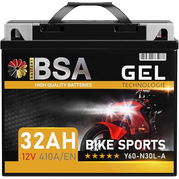 BlackMax G19 51913 Motorradbatterie GEL 12V 21Ah Batterie  