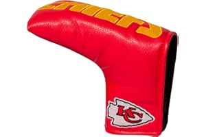 Team Golf NFL Golf Club Vintage Blade Putter Headcover, Form Fitting Design, Fits Scotty Cameron, Taylormade, Odyssey, Titleist, Ping, Callaway