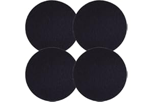 VIEVRE Filtr z węglem aktywnym, 4 sztuki koszy na odpady organiczne, okrągły filtr węglowy, kosz na kompost, kuchenny filtr z węglem aktywnym, kuweta dla kota do pojemnika kompostowego, filtra węglowego, kosza na odpady organiczne