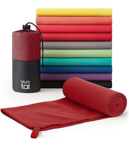 NORDKAMM Serviette Microfibre Drap De Bain XL Rose - Certifiée OEKO-TEX Ultra Légère Et Séchage Rapide