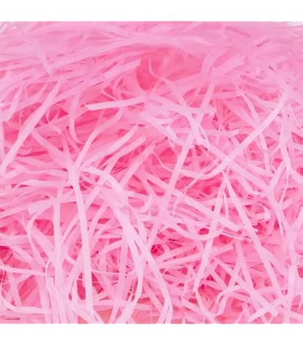 Paille De Remplissage Cadeau EULAPGOE - 200g Rafia Naturel Écologique
