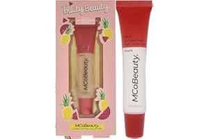 MCoBeauty Fruity Beauty 2-In-1 Lip Treatment and High Shine Gloss - Apple For Women 0.5 oz Lip Gloss